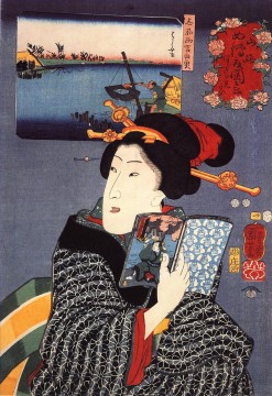mujeres 10 Utagawa Kuniyoshi Japonés Pinturas al óleo